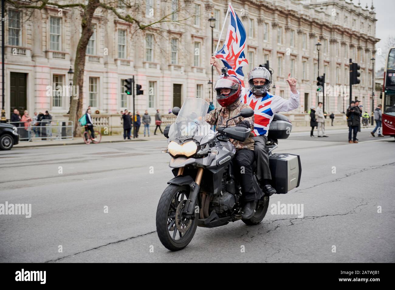 Brexit, come accade. Frantumazione Brexiter con remainer Foto Stock