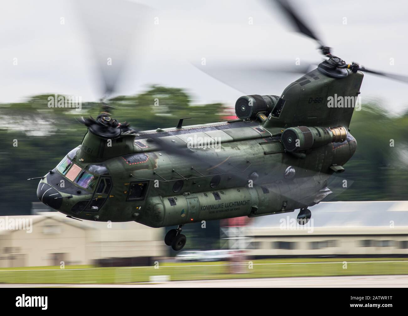 Koninklijke Luchtmacht Chinook Foto Stock