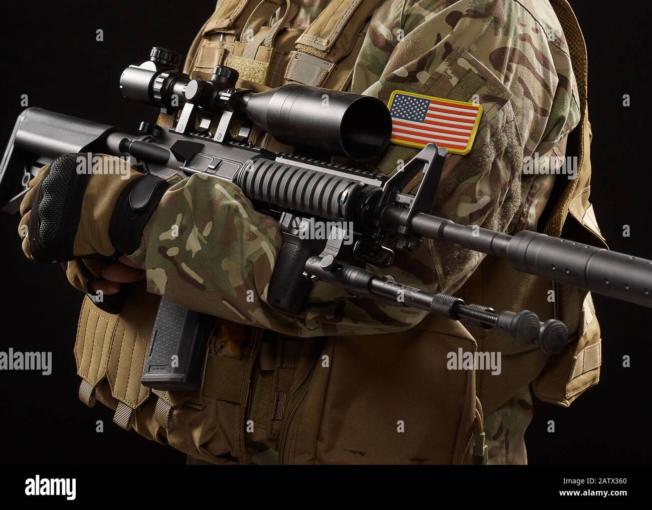 Sfondi : Soldato, Militare, Fucile Di Precisione, Esercito, Persona - Foto 3