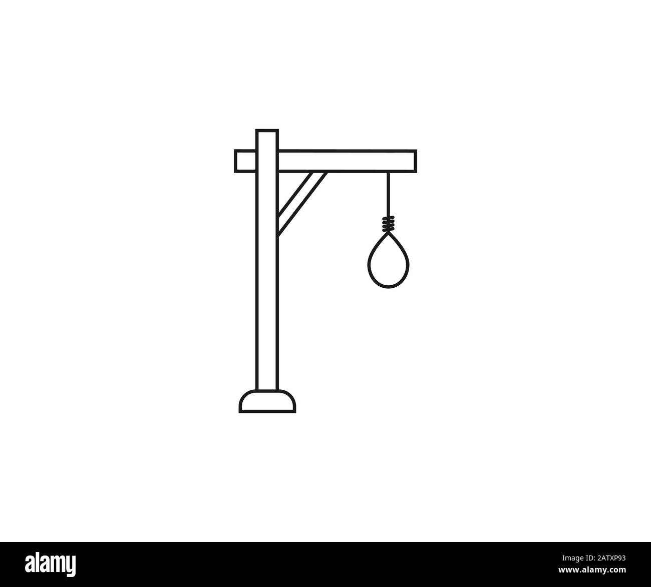 Gpermette, icona morte. Illustrazione vettoriale, design piatto. Illustrazione Vettoriale