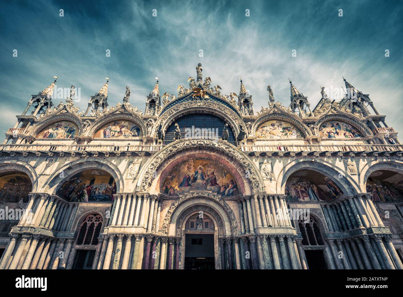 Basilica di San Marco (Basilica di San Marco`s) a Venezia, Italia. La