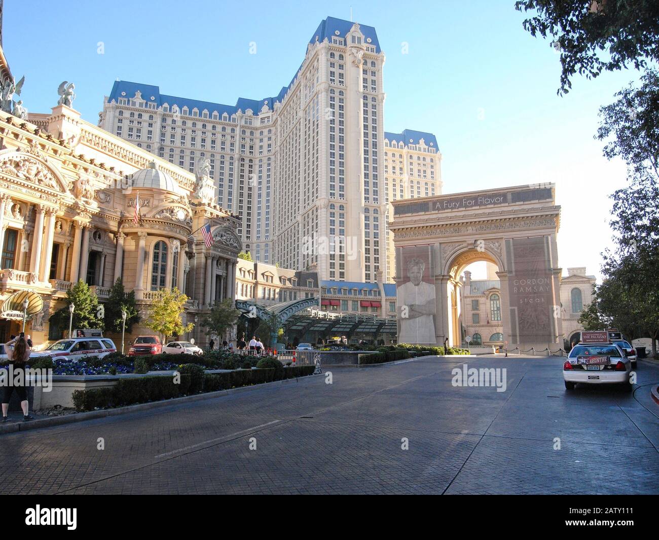 Las Vegas USA - 7 novembre 2012 ; Arc de Triomph a Las Vegas Foto Stock