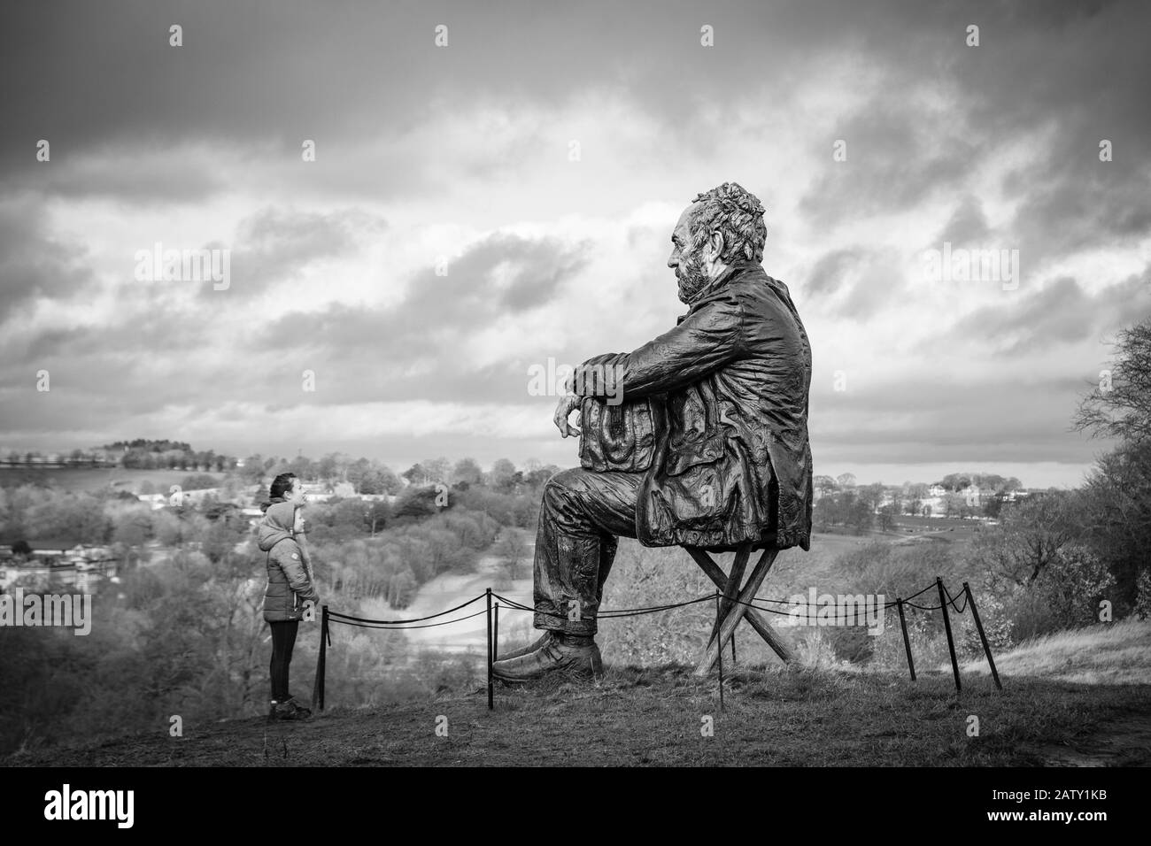 Yorkshire Sculpture Park, West Bretton, Wakefield, Regno Unito Foto Stock