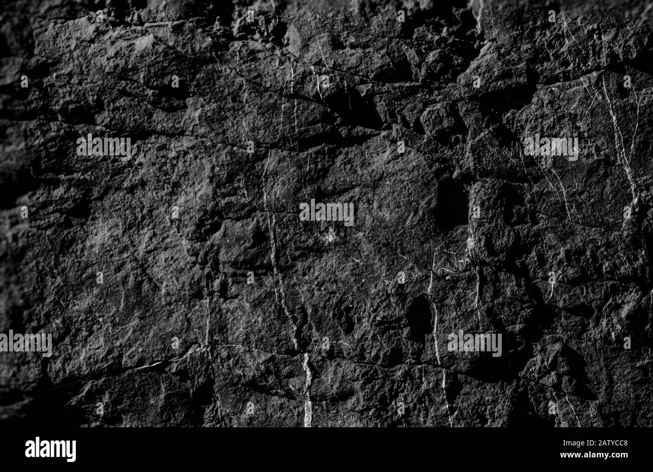 Roccia Naturale o superficie di pietra come texture di sfondo Foto Stock