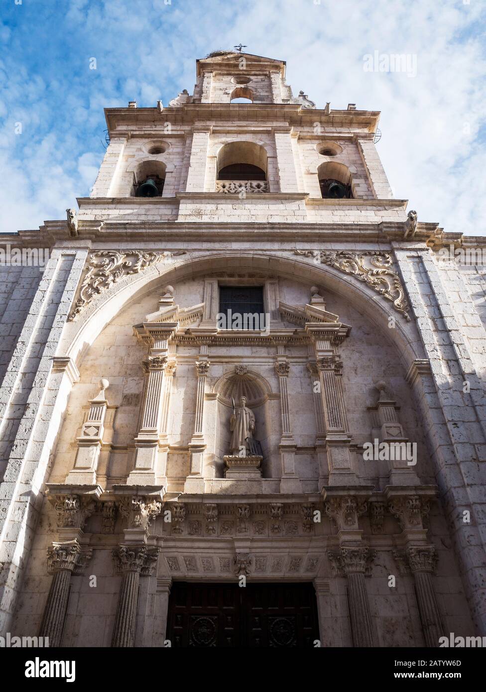 Iglesia De San Lorenzo. Burgos. Castilla León. España Foto Stock