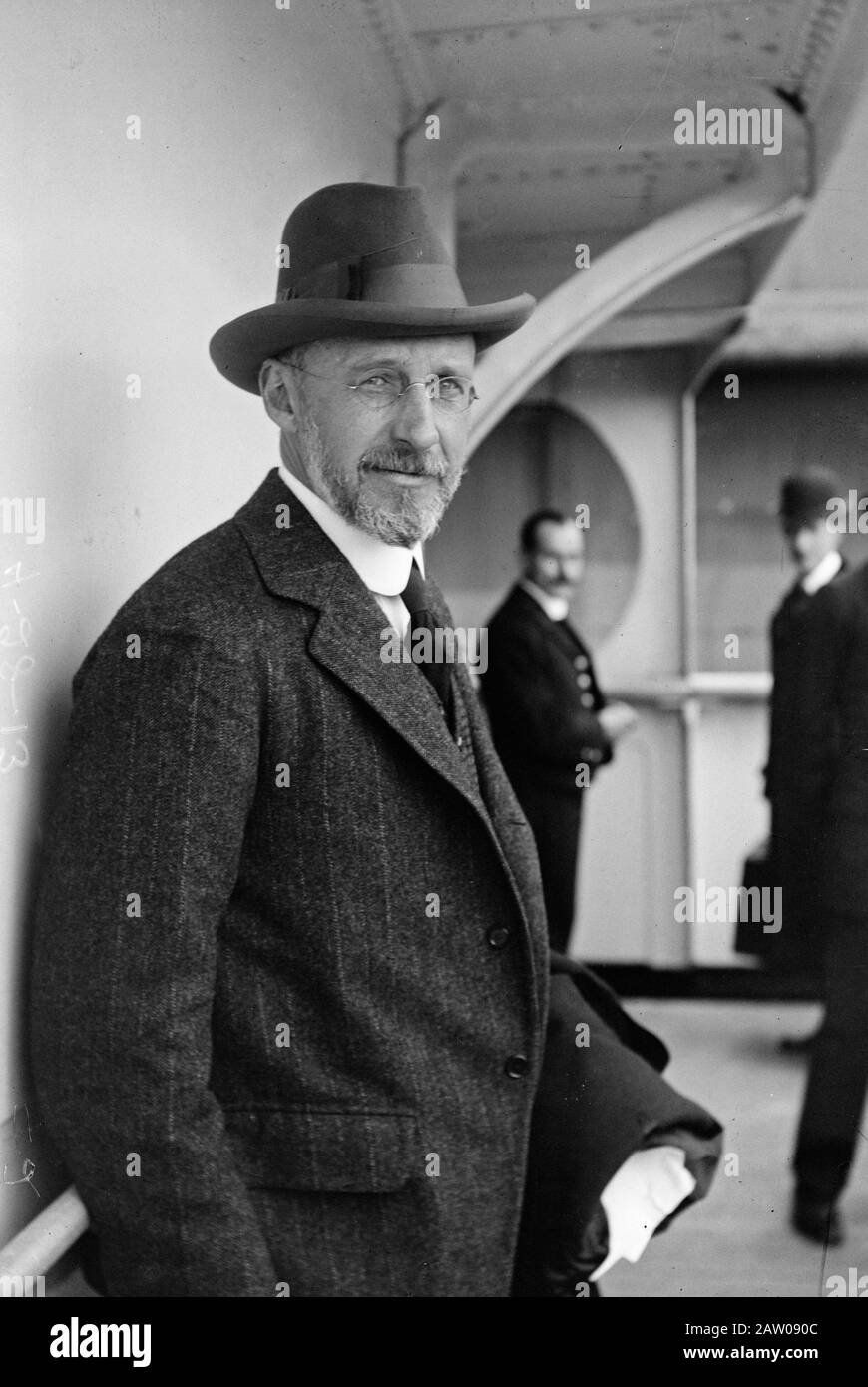 Diplomatico inglese Sir Cecil Arthur Spring-Rice (1859-1918), ambasciatore britannico negli Stati Uniti ca. 1913 Foto Stock