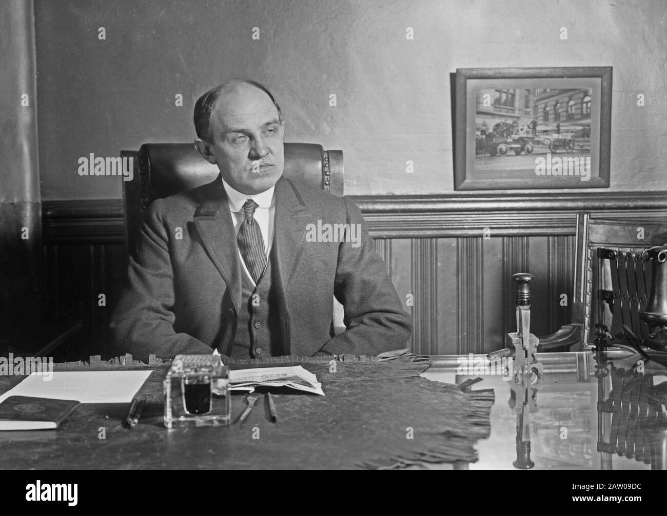 Robert Edward Adamson Ca, Commissario Per I Vigili Del Fuoco Di New York. 1910-1915 Foto Stock