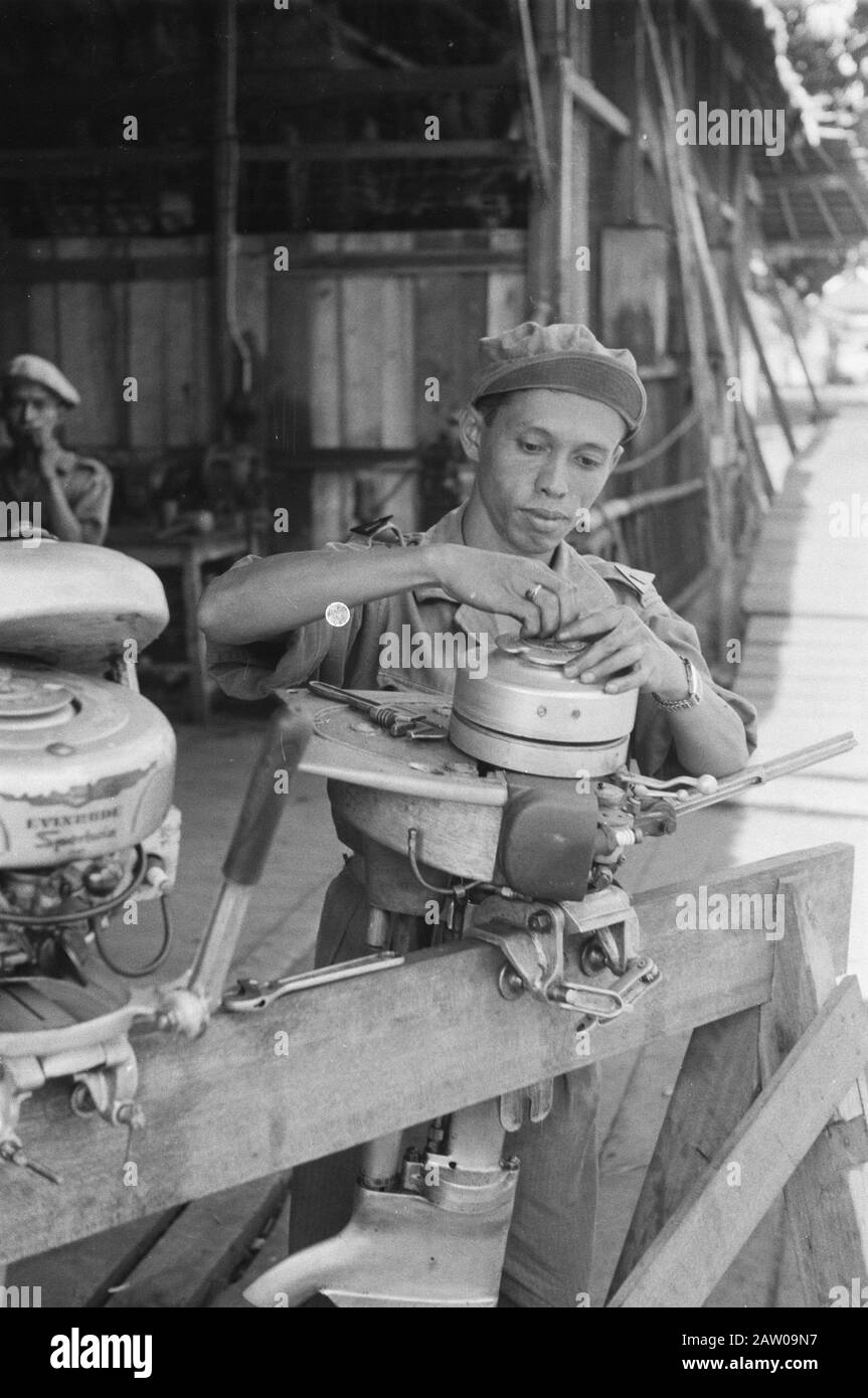 Bandjermasin Military Support L.t.d. 652 Data: 13 Febbraio 1948 Luogo: Bandjermasin, Indonesia, Indie Orientali Olandesi Foto Stock