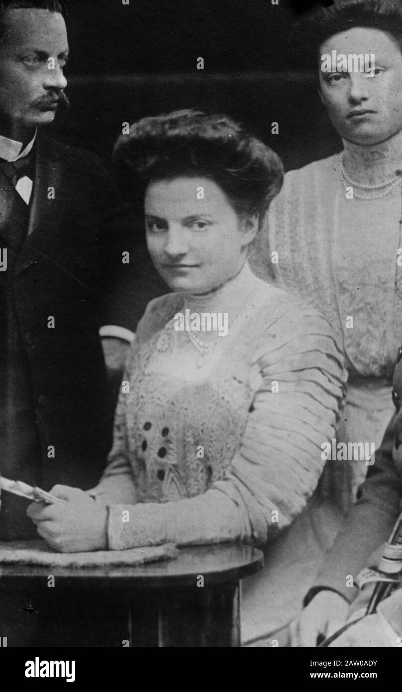HRH Hildegarde Maria Christina Teresa Principessa di Baviera nato Monaco di Baviera, marzo 5th, 1881 (Hildegarde di Baviera) ca. 1910-1915 Foto Stock