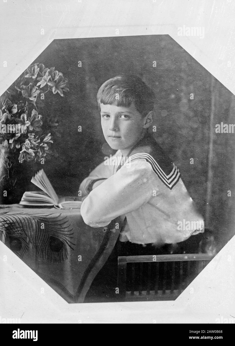 Czarovitch [ad es Czarevitch Alexei Romanov Ca. 1910-1915 Foto Stock