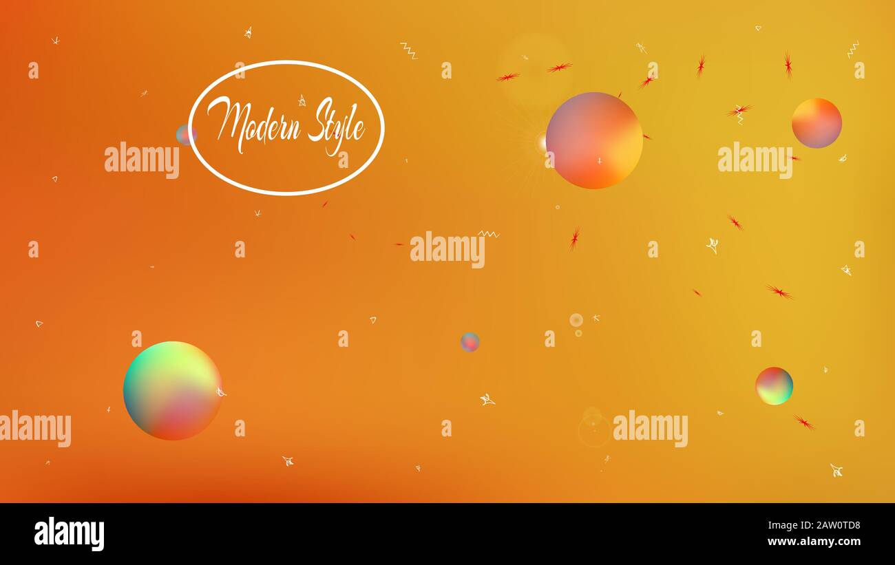 Sfondo a tema Super star. Illustrazione, grafica. Professionale ad alta risoluzione e fresco. Stelle, pianeti, segni. Universo colorato spazio sfondo tema. Illustrazione Vettoriale