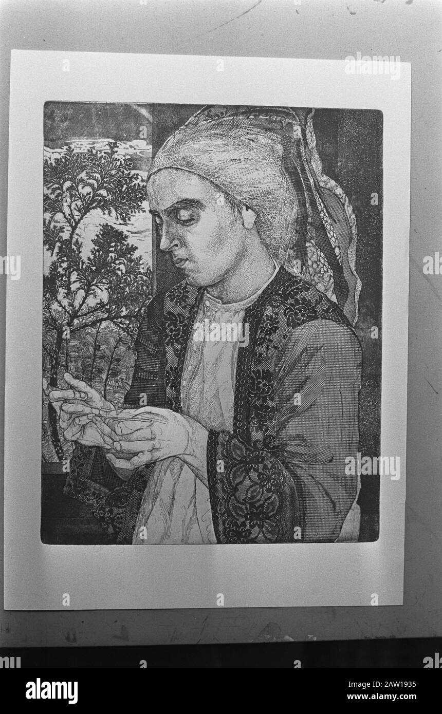 Mission Cultural Center Venlo, Recording Drawing Data: 12 Giugno 1973 Località: Limburg, Venlo Foto Stock