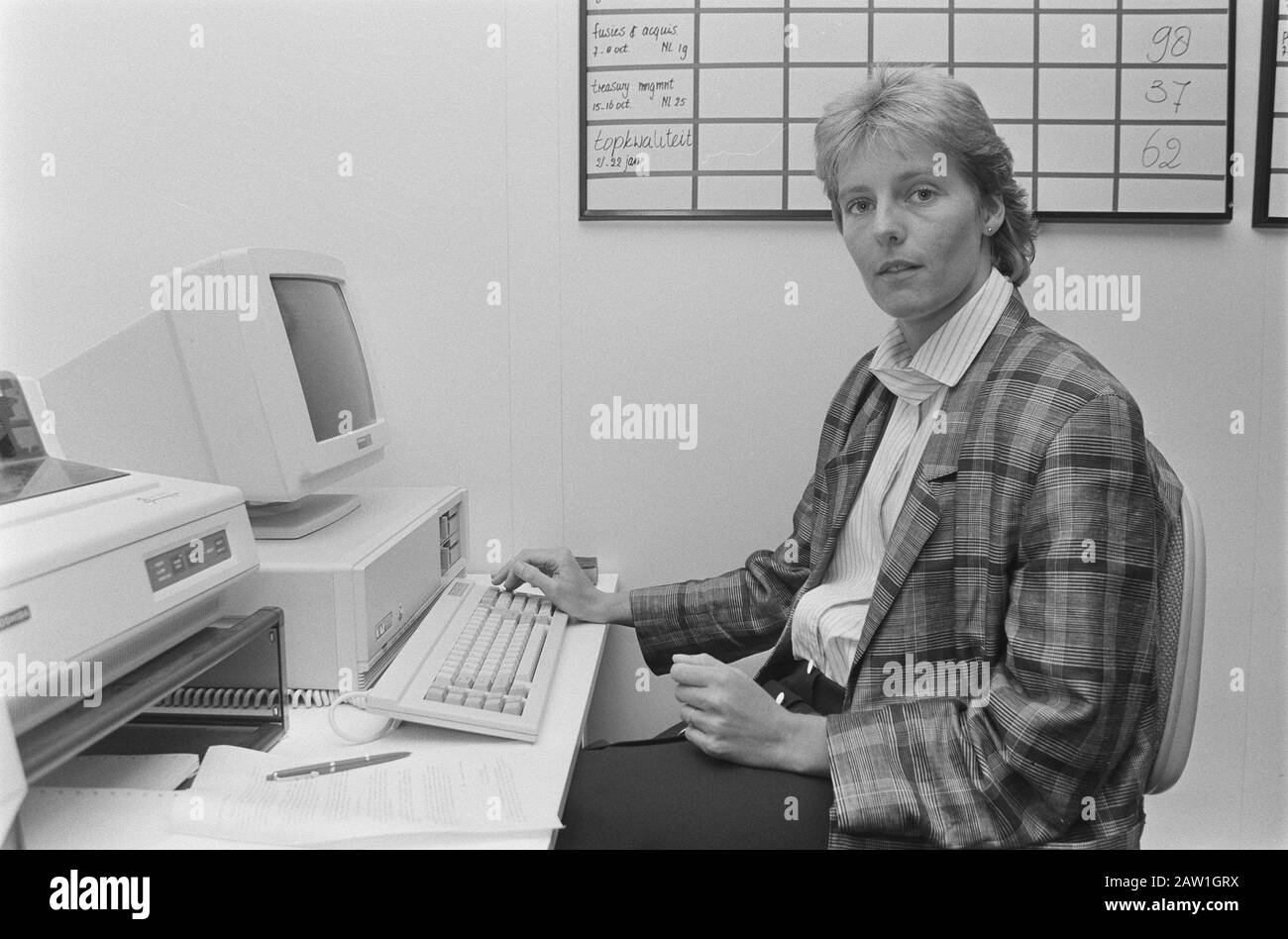 Data Di Registrazione Della Fondazione Per La Qualità Del Lavoro: 31 Agosto 1987 Foto Stock