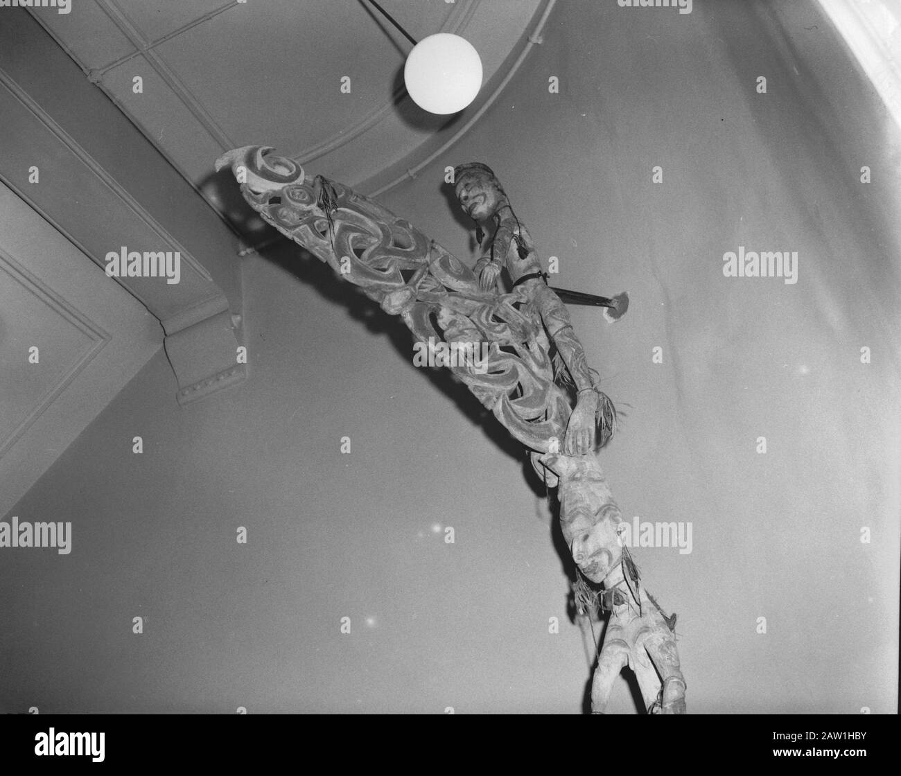 Missione Nel Museo Etnologico Rotterdam Data: 7 Gennaio 1959 Località: Rotterdam, Sud Olanda Parole Chiave: Musei Foto Stock