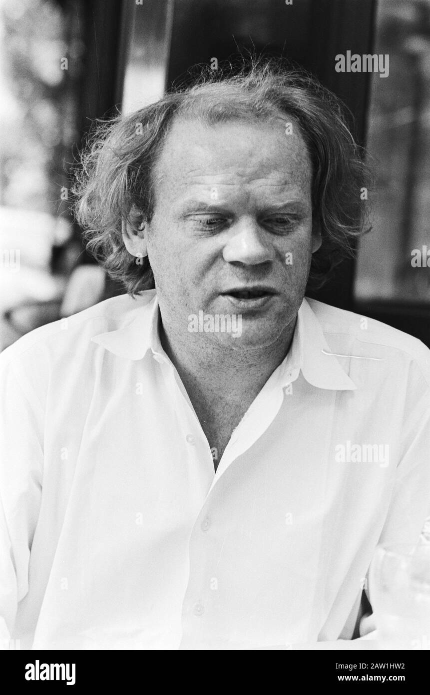 Missione Utrecht Nieuwsblad; Guido Lauwaert, Attore Belga, Responsabile Data: 3 Giugno 1982 Parole Chiave: Attori Nome Istituzione: Utrecht Nieuwsblad Foto Stock