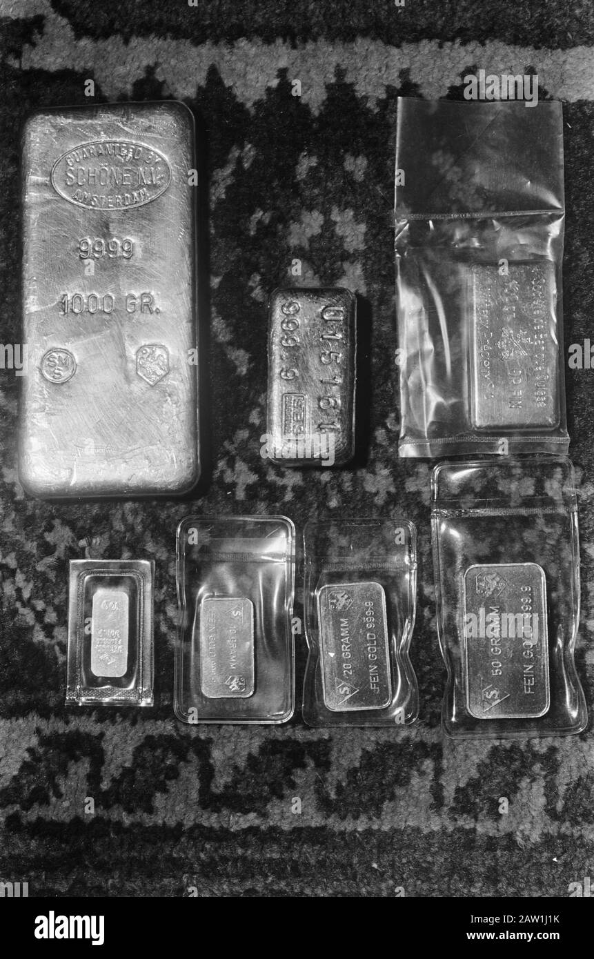 Mission Volkskrant (oro per la vendita privata) Data: 21 marzo 1968 Parole Chiave: Aste Istituto Nome: Volkskrant Foto Stock