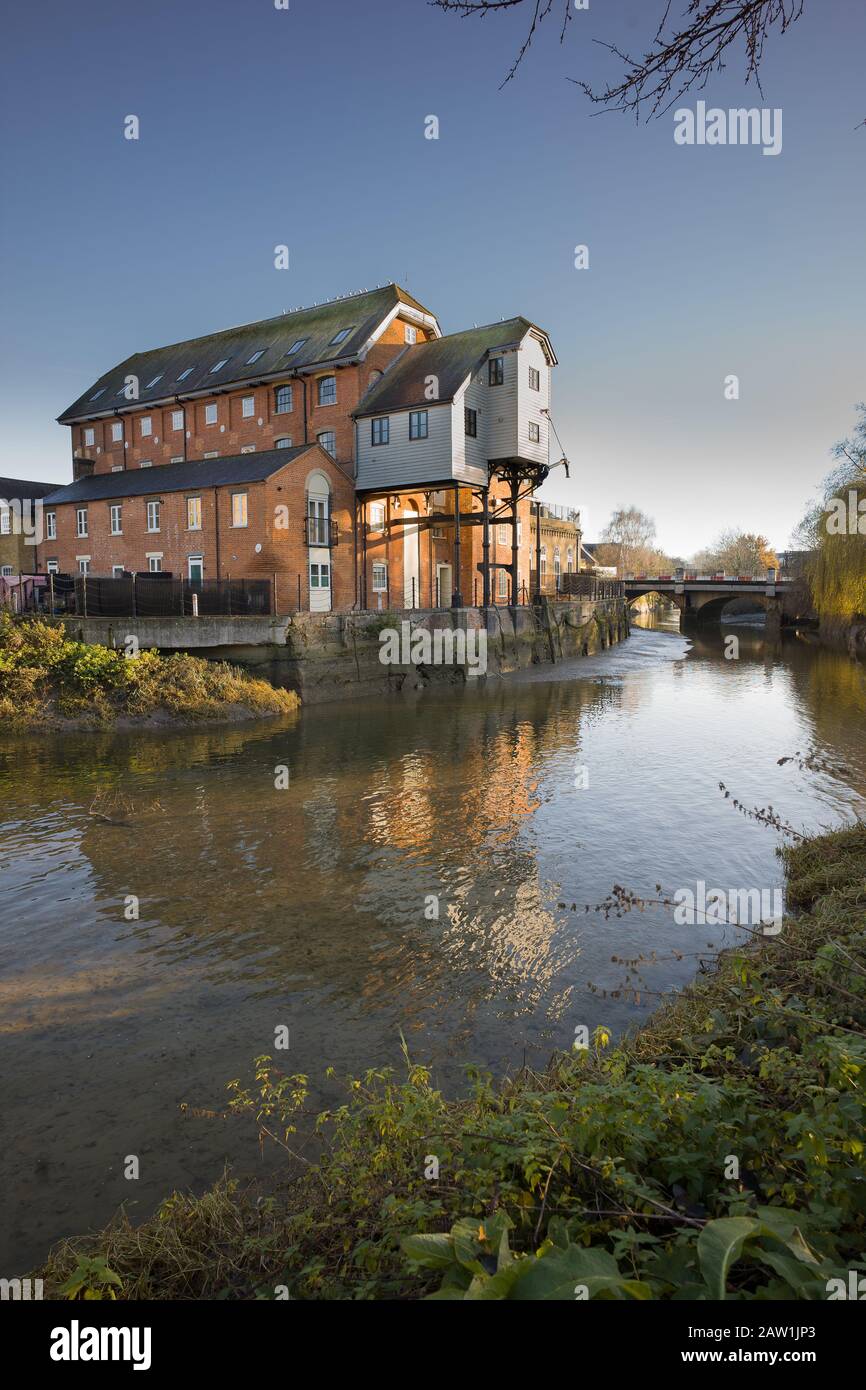 Colchester Mill, East Hill Foto Stock