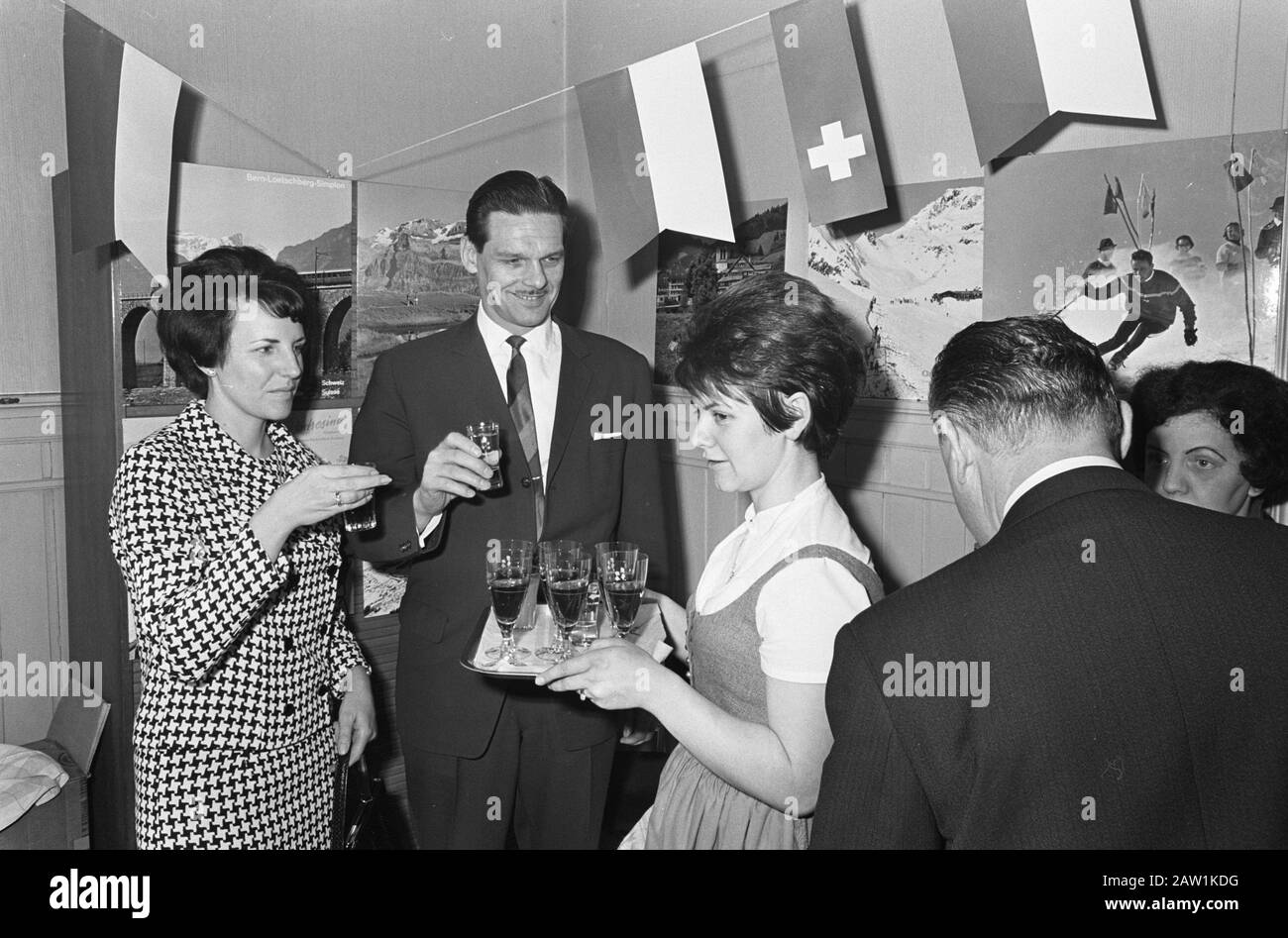 Missione Swiss Tourist Data: 31 Marzo 1966 Foto Stock