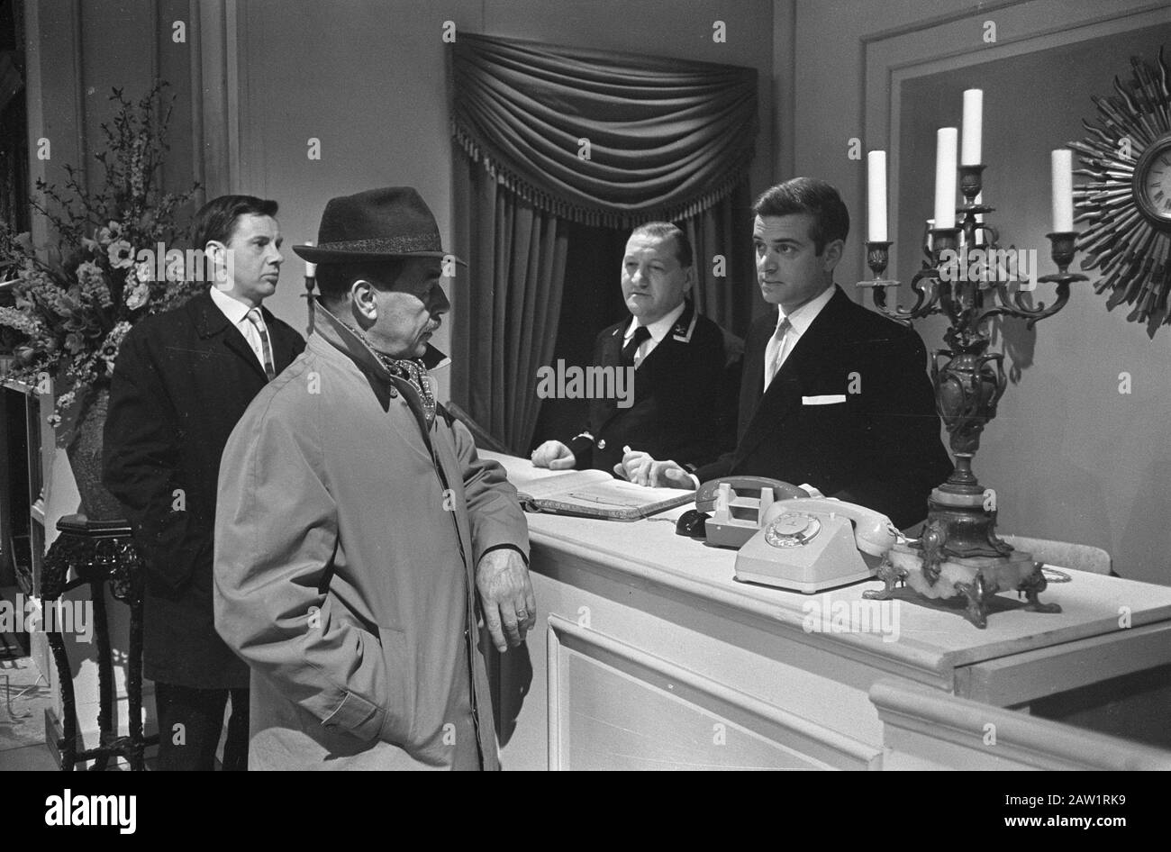 Tak TV Maigret Data: 10 febbraio 1967 Parole Chiave: Attori, drammi televisivi, attori Nome Persona: Teulings, Jan Foto Stock