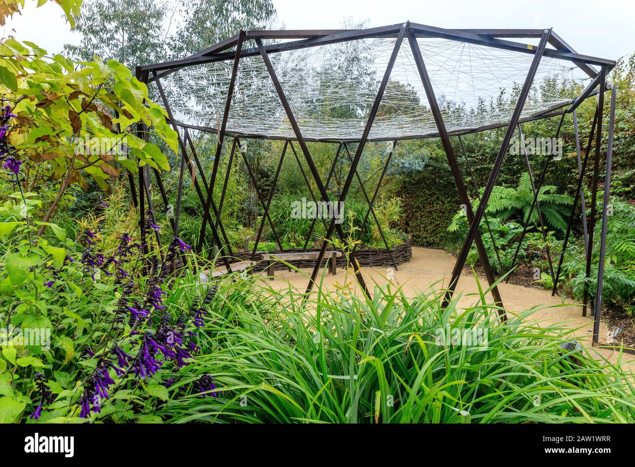 Francia, Loir et Cher, Valle della Loira elencati come Patrimonio Mondiale dall'UNESCO, Chaumont sur Loire, dominio di Chaumont sur Loire, Festival Internazionale del Giardino Foto Stock