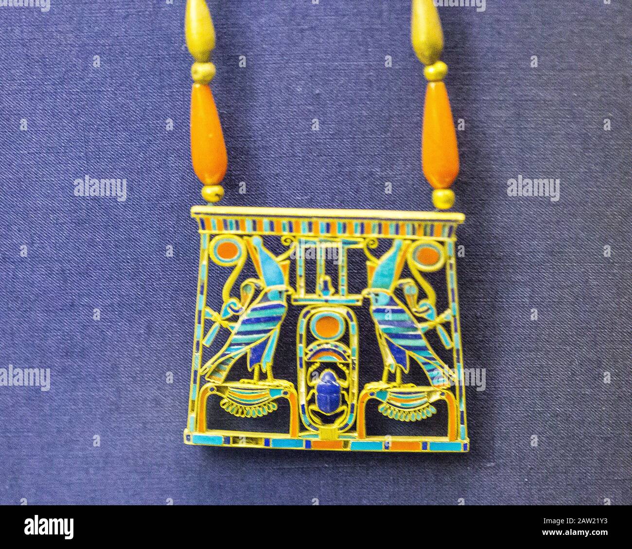 Egitto, Cairo, Museo Egizio, dalla tomba di SitHathor, Dashur : pettorale di SithHathor, che era probabilmente una figlia di Sesostris 2. Foto Stock