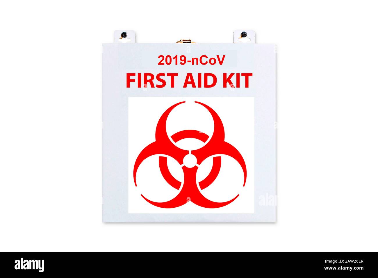 Kit di pronto Soccorso, coronavirus, 2019-nCoV Foto Stock