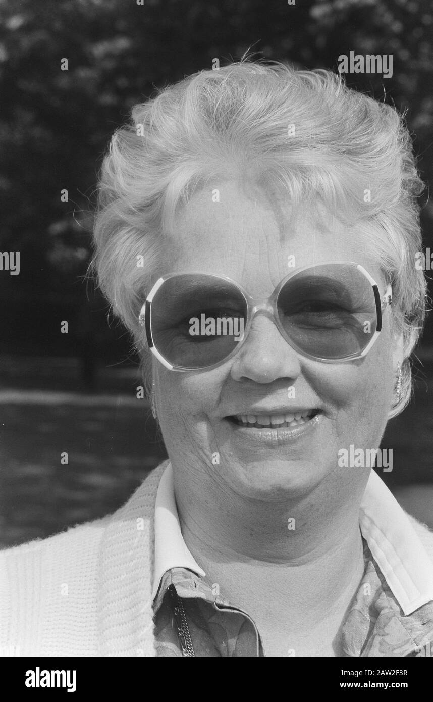 Fondazione Conferenza Stampa Cristina Deutekom; Cristina Deutekom (Heads) Data: 31 Agosto 1987 Parole Chiave: Conferenza Stampa Persona Nome: Cristina Deutekom Istituto Nome: Fondazione Cristina Deutekom Foto Stock