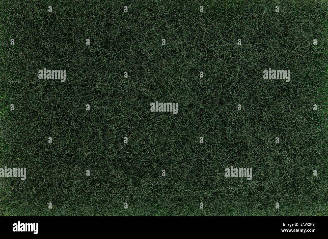 Flagello texture sfondo. Colore verde pulizia panno pulizia dettaglio dettaglio pulizia primo piano. Lavastoviglie, vista macro Foto Stock