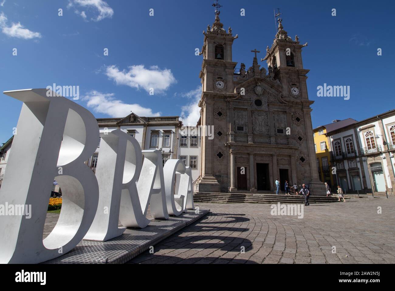 Braga portogallo Foto Stock