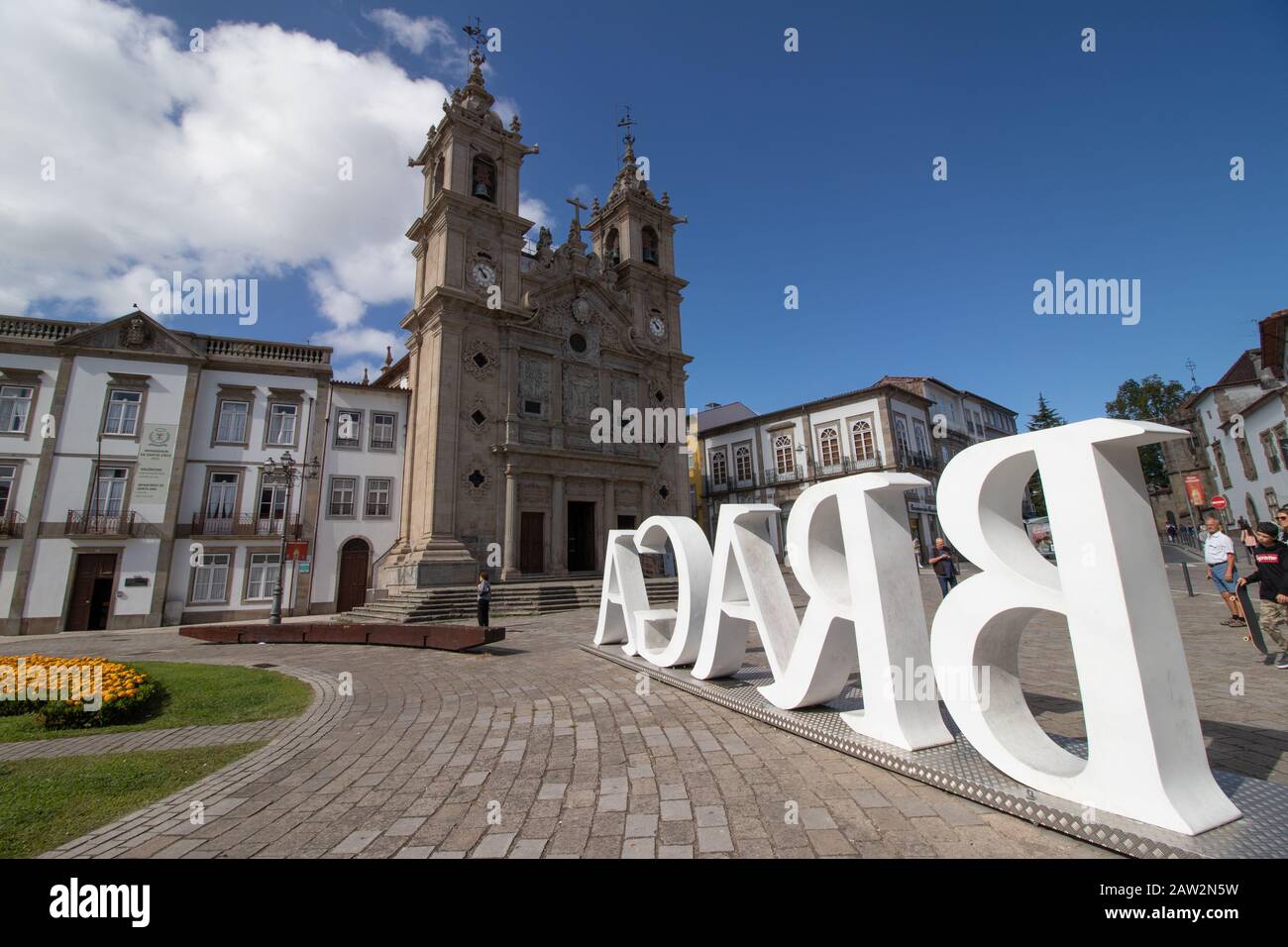 Braga portogallo Foto Stock