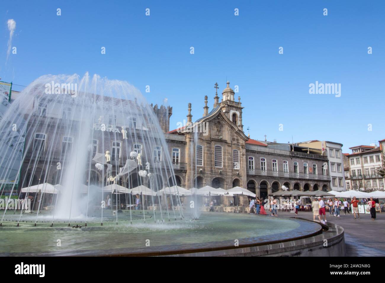 Braga portogallo Foto Stock