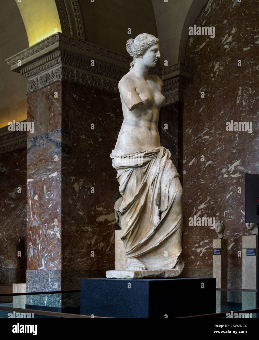 Venere Di Milo, Il Louvre, Parigi Foto Stock