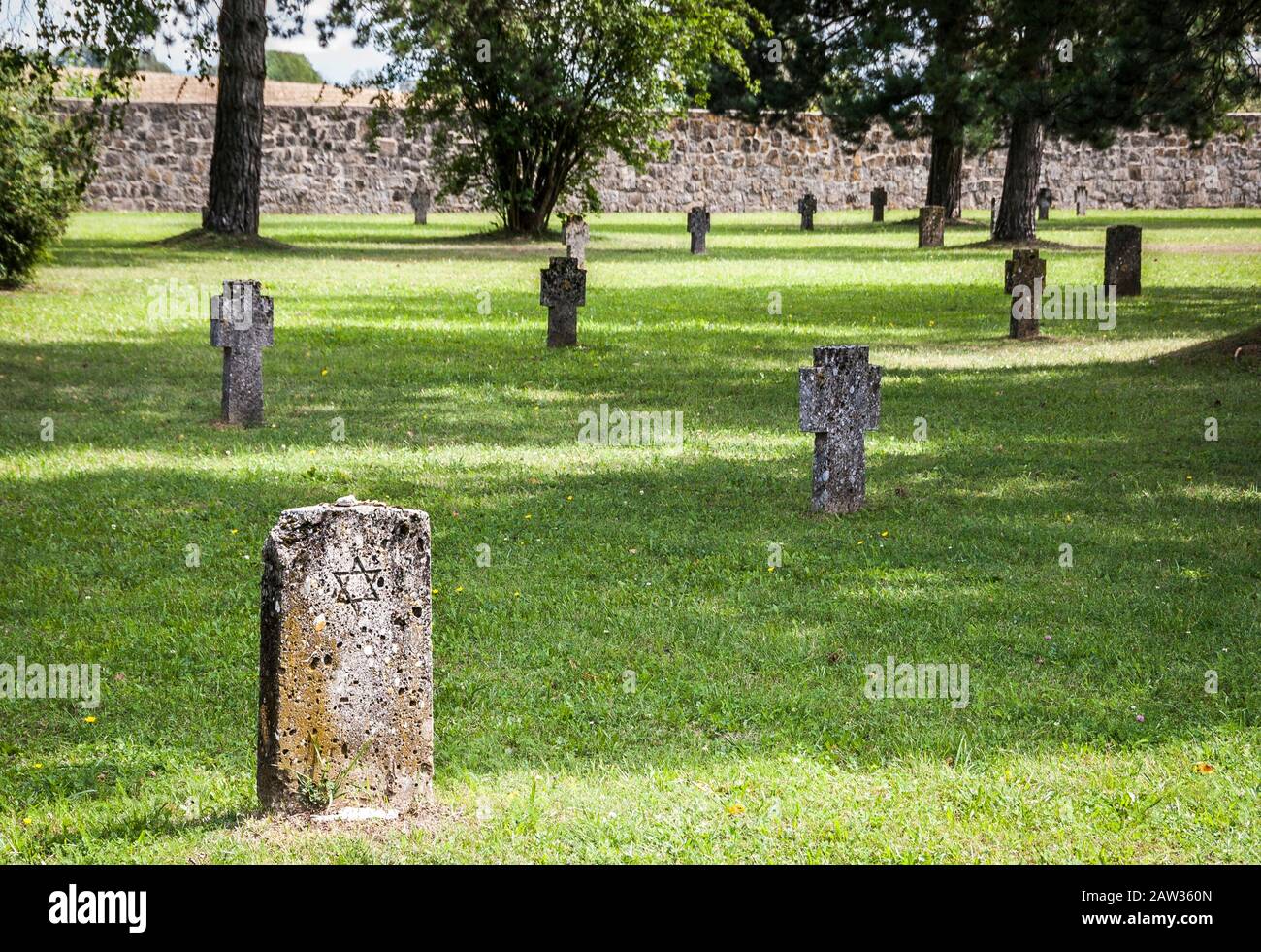 Mauthausen, Austria; 16 agosto 2019 Campo di concentramento di