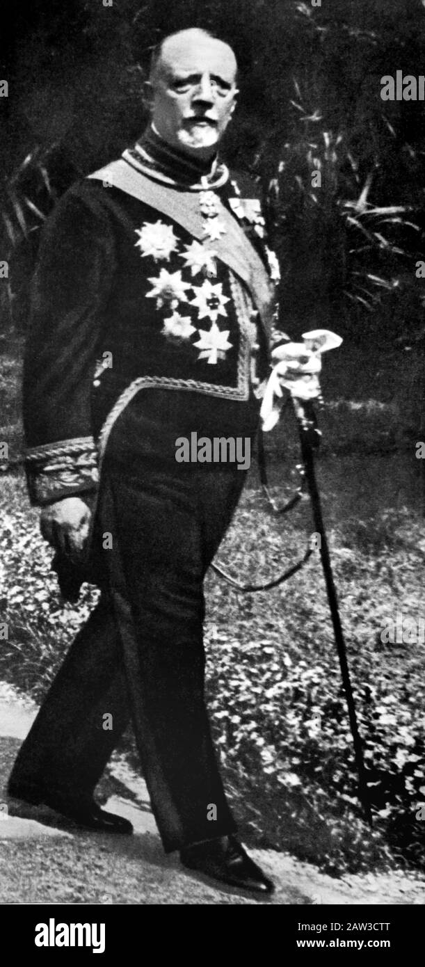 1930 ca , ITALIA : il conte italiano GIUSEPPE VOLPI di MISURATA ( 1877 - 1947 ). - Nobiltà italiana - Nobiltà - ritratto - barba - barba - barba - Foto Stock