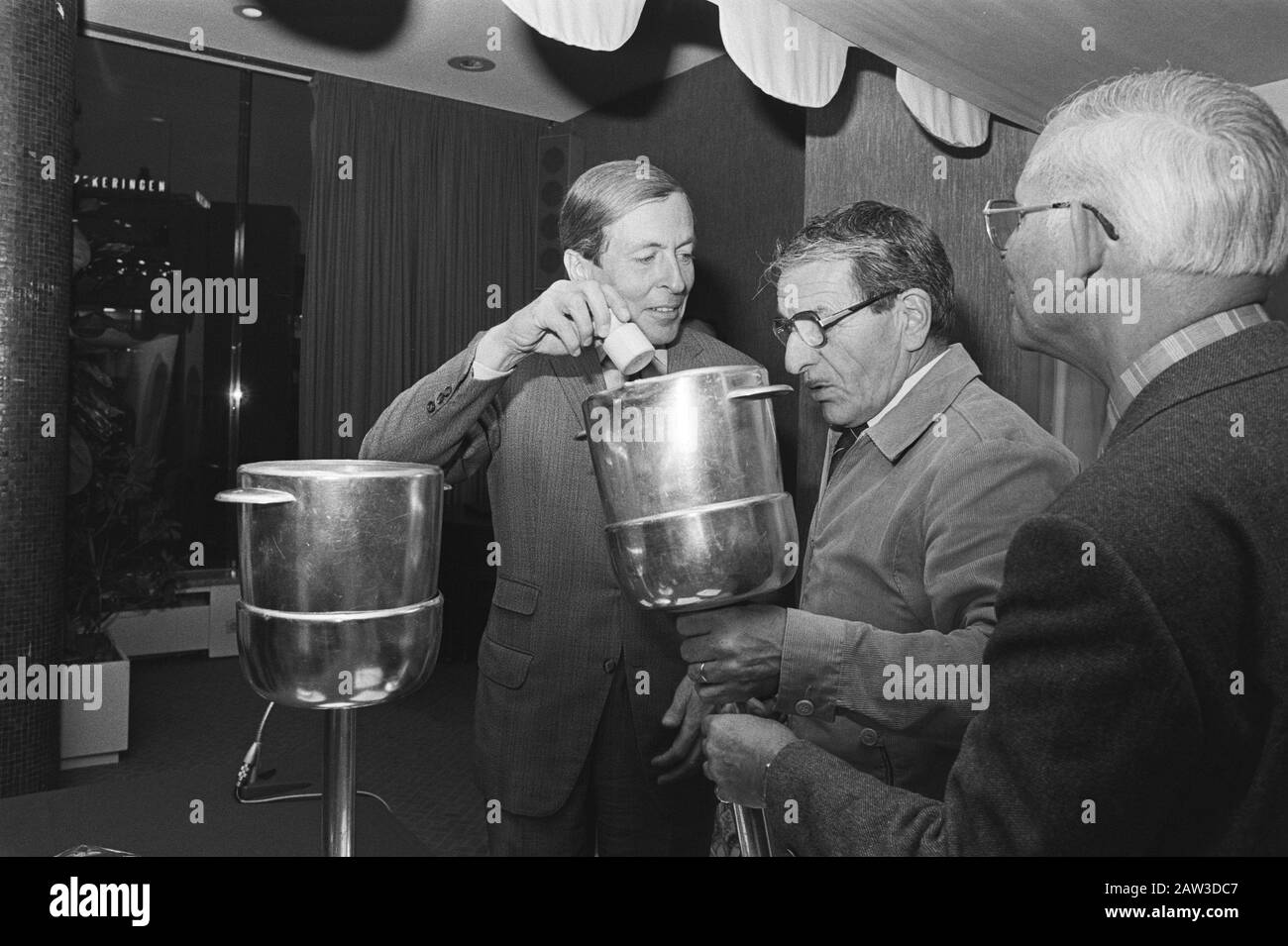 Prins Claus olandese durante l'estrazione; Prins Claus olandese durante l'estrazione; Foto Stock
