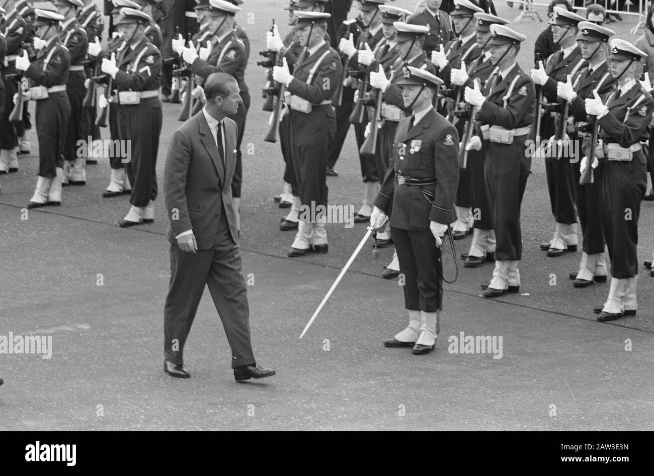 Principe Filippo D'Inghilterra Data: 1 Maggio 1962 Luogo: Regno Unito Parole Chiave: Arrivi Nome Persona: Filippo, Principe Di Gran Bretagna Foto Stock