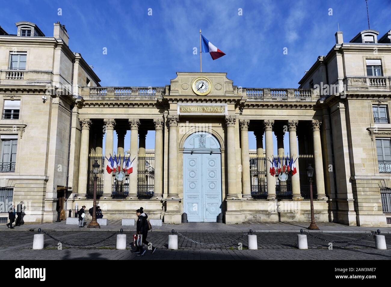 Assemblée Nationale - Parigi - Francia Foto Stock