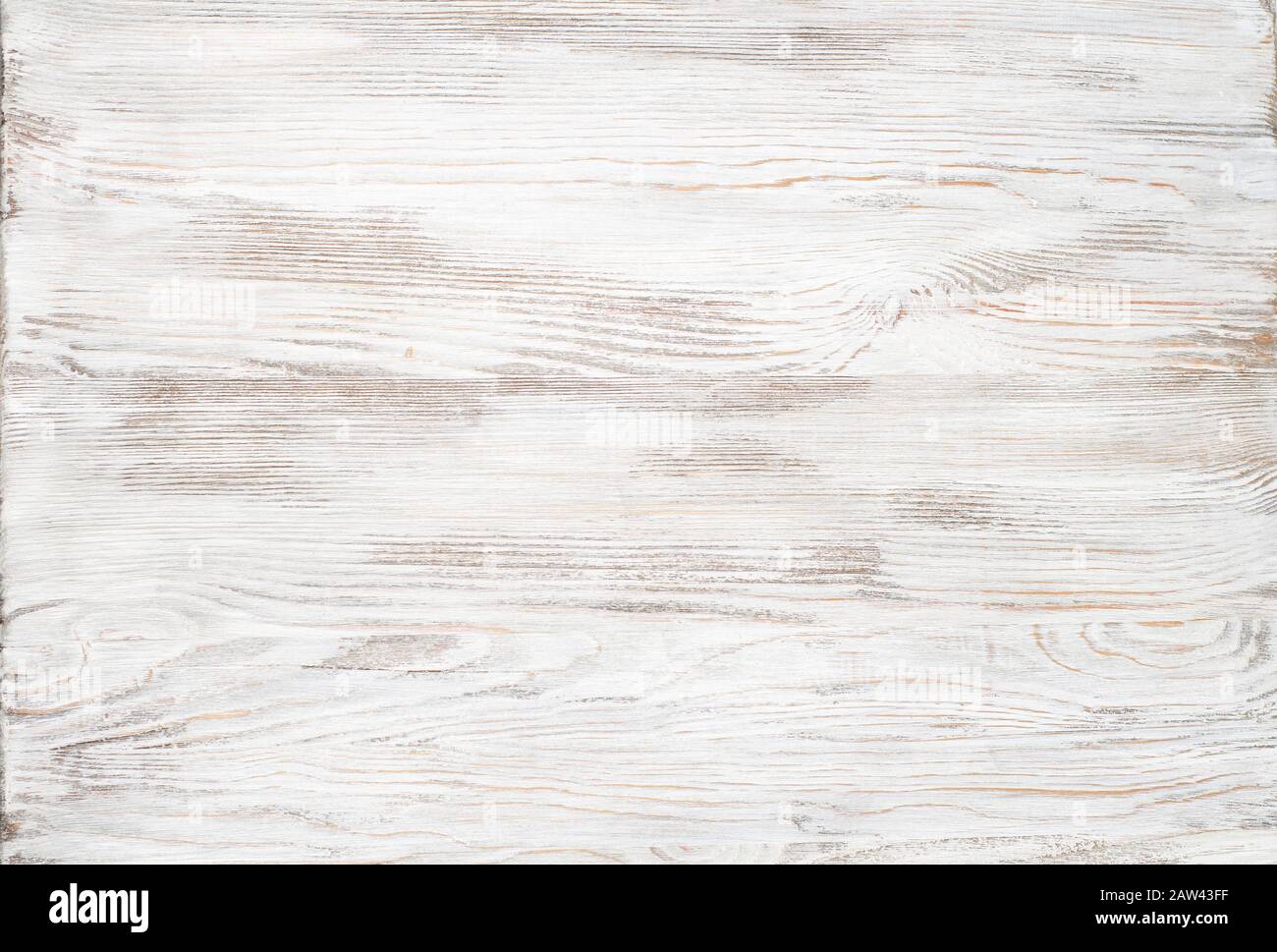 Vecchio shabby e struttura in legno verniciato. Bianco grunge sfondo di legno Foto Stock