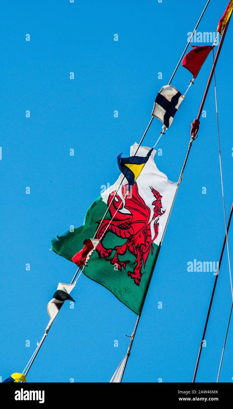 Confezione Sei Nazioni Cymru St Davids Gonfiabile Mano Galles - Foto 6