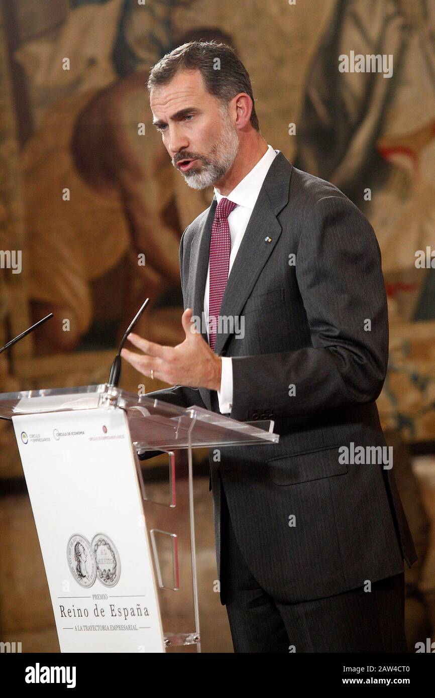 Re Felipe VI di Spagna. 23 novembre 2016.(ALTERPHOTOS/Acero) //NORTEPHOTO Foto Stock