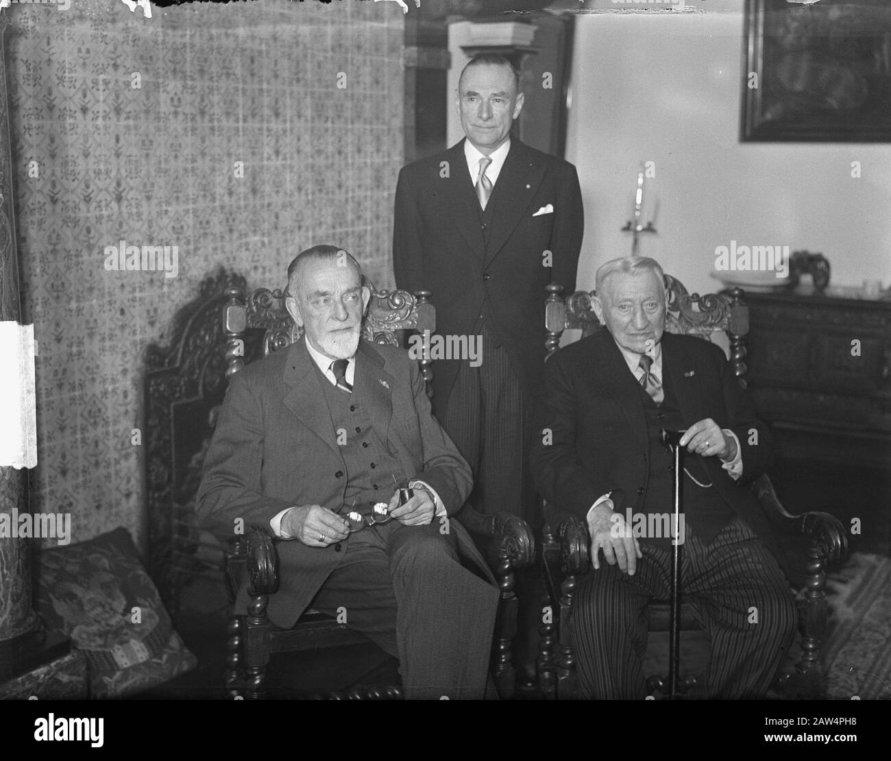 Opere Pubbliche 100 Anni, Museo Della Città Reception Data: 13 Febbraio 1950 Parole Chiave: Museo Della Città, Ricevimenti Foto Stock