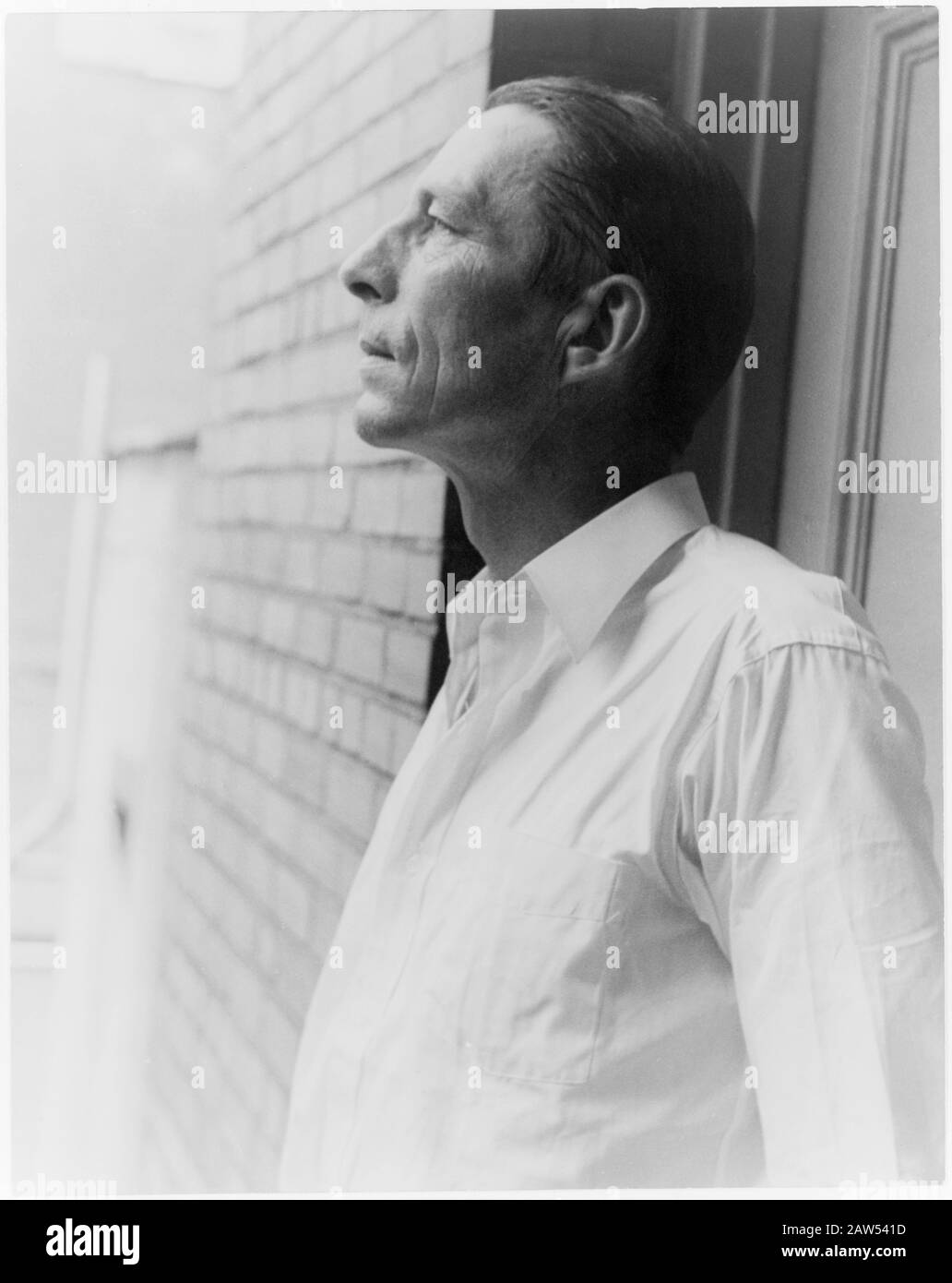 1937 , 6 luglio , New York , USA: Il poeta e scrittore americano ROBINSON JEFFERS ( 1887 – 1962 ) . Foto Di Carl Van Vechten . - ritratto - ritratto Foto Stock