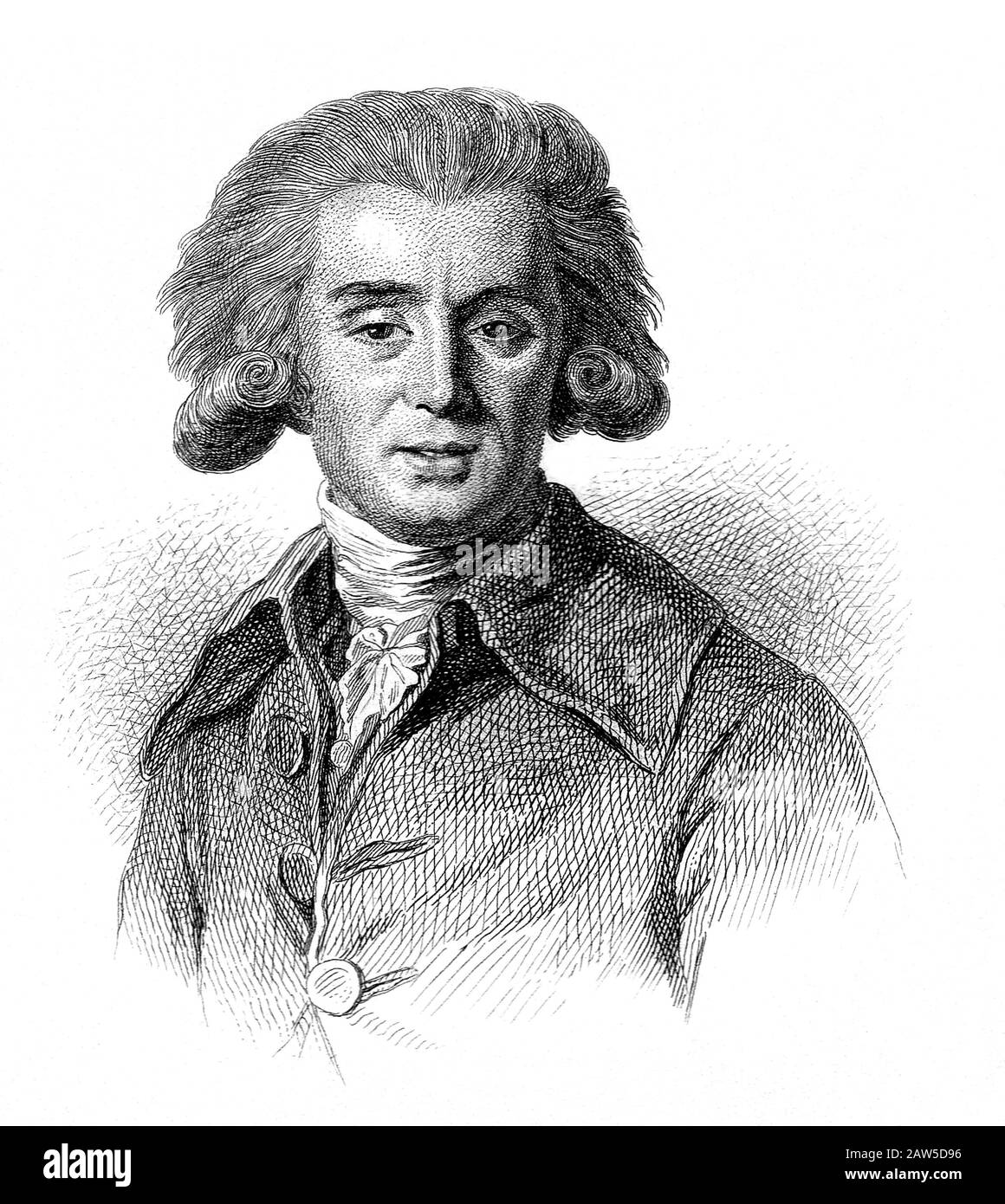 1813 ca, BELGIO : il compositore belga André Grétry (1741-1813), lavorò dal 1767 in poi in Francia e prese la cittadinanza francese. È mo Foto Stock