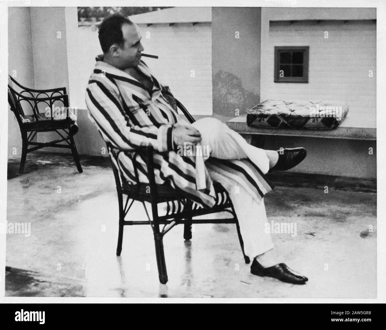 1930 ca, USA : la famosa passerella al CAPONE ( nata Alphonse Caponi , New York , 1899 - Palm Spring 1947 ) - KILLER - ASSASSINO - delinquente - crimi Foto Stock