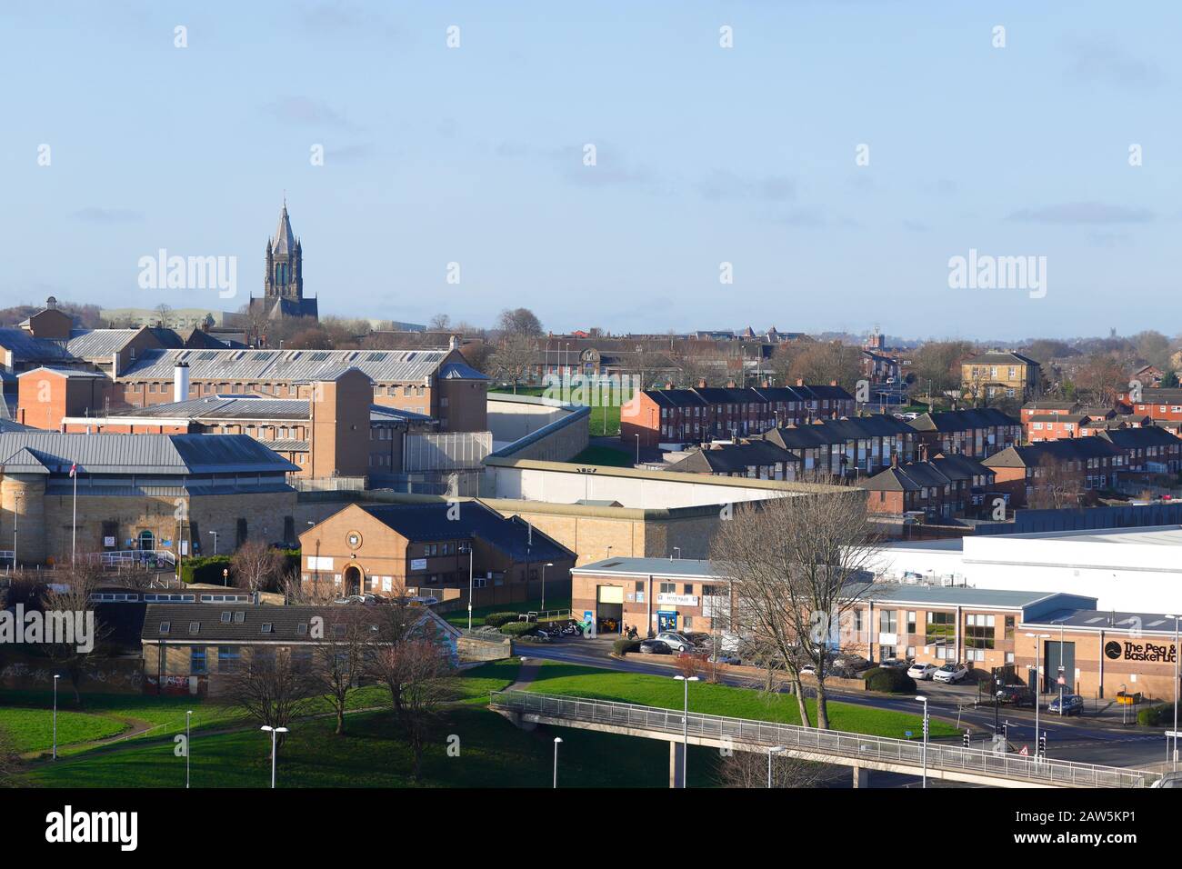 HM Prison Armley a Leeds. Foto Stock