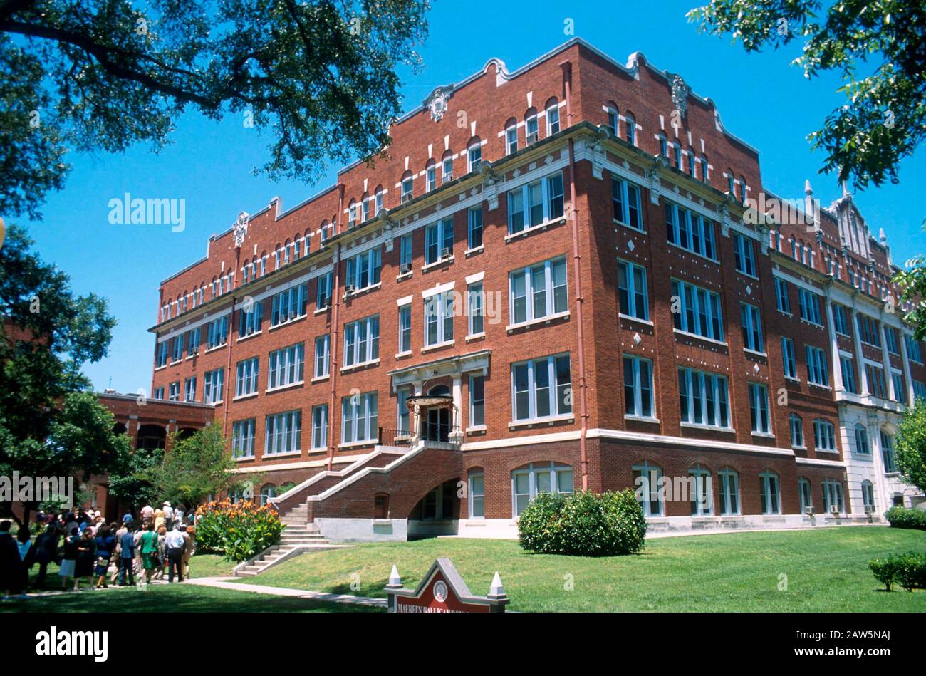 San Antonio, Texas: Università di Incarnate Word, una piccola scuola cattolica privata nel centro .©Bob Daemmrich Foto Stock