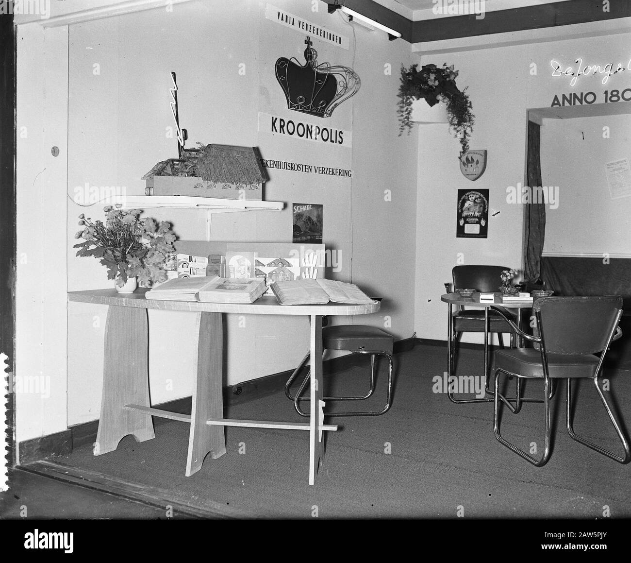 Fiera d'autunno Utrecht, job fa Young. Data: 7 Settembre 1954 Luogo: Utrecht Foto Stock