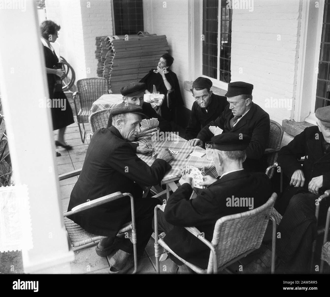 Nuenen ripresa film Vincent van Gogh, costumi Data: 12 settembre 1955 Parole Chiave: Costumi Nome Persona: Gogh VINCENT VAN Foto Stock