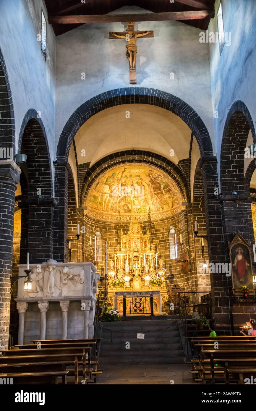 Chiesa San Giacomo A Bellagio Foto Stock