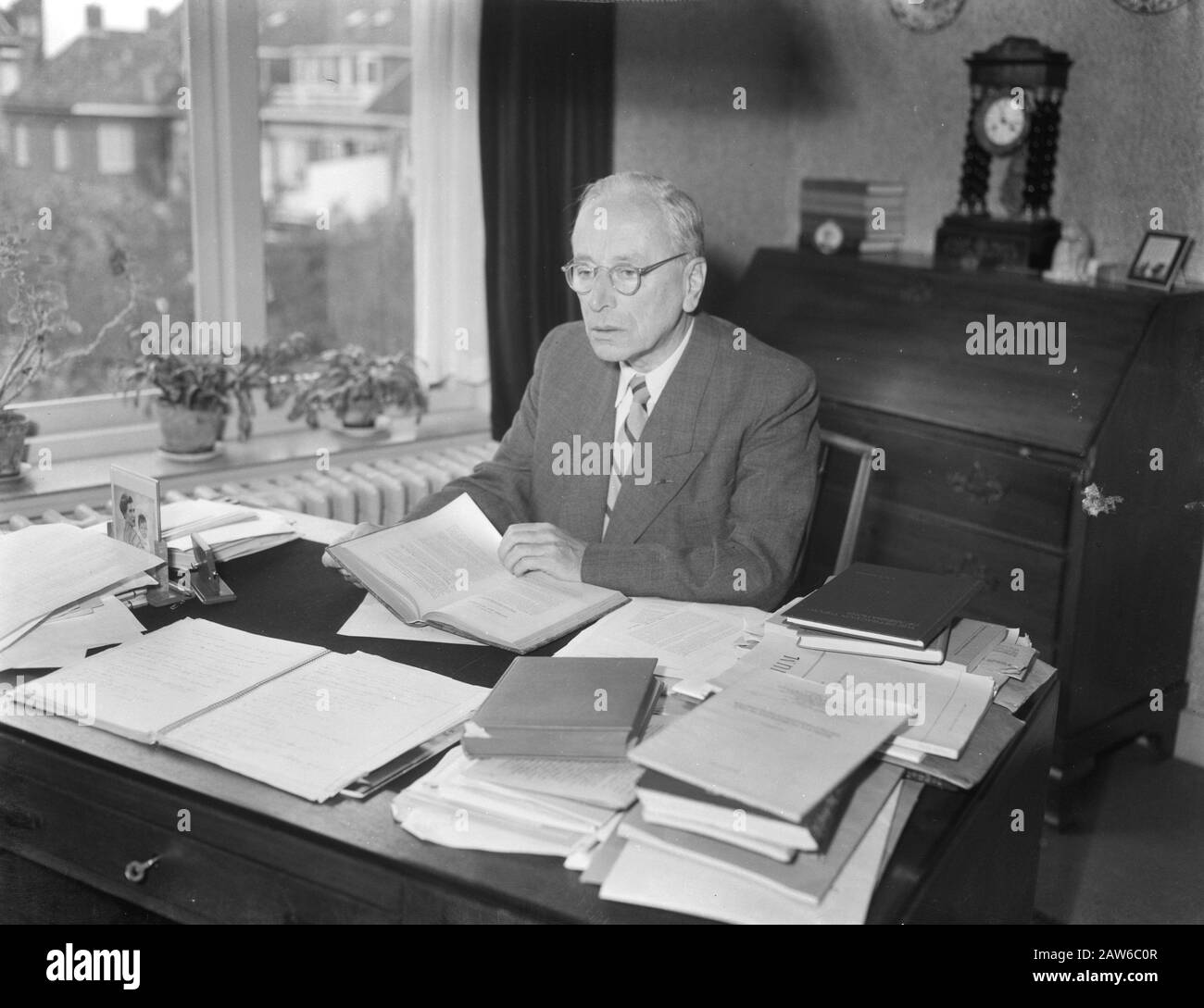 Prof. Zernike Premio Nobel Data: 4 Novembre 1953 Parole Chiave: Premio Nobel Nome Persona: Zernike F. Foto Stock